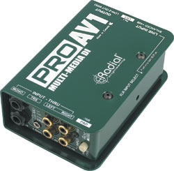 Radial ProAV1 Single-Channel Direct Box
