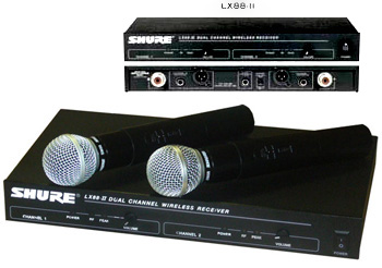 Микрофонная  радиосистема Shure LX88-II