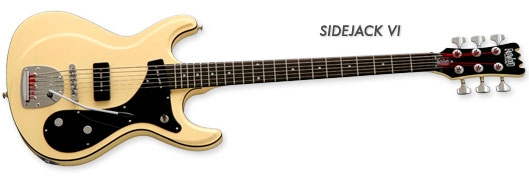 Eastwood Guitars Sidejack VI