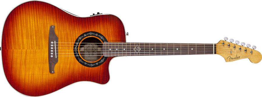 Fender представляет полу-акустическую гитару Sonoran-Bucket в серии Fender California