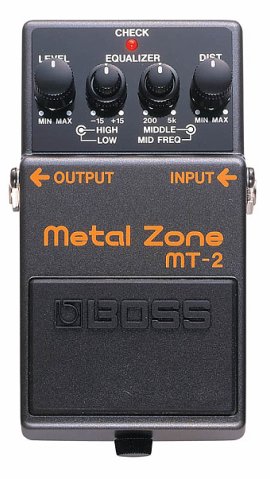 Distortion Boss Metal Zone(MT-2)