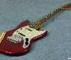 Fender Japan Mustang MG-69 Ferrari Red + Dimarzio